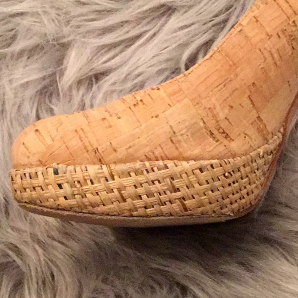Stuart Weitzman Cork Platform Pump - image 7
